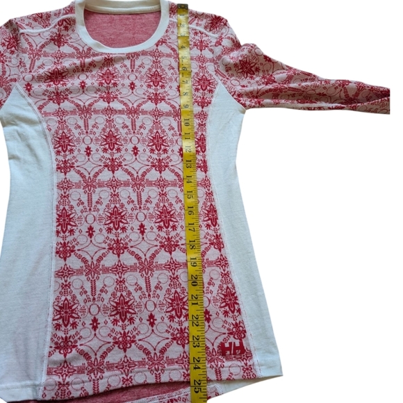 Helly Hansen Lifa Crew Women's S Merino Active Thermal Baselayer Red Hiking - Picture 11 of 11